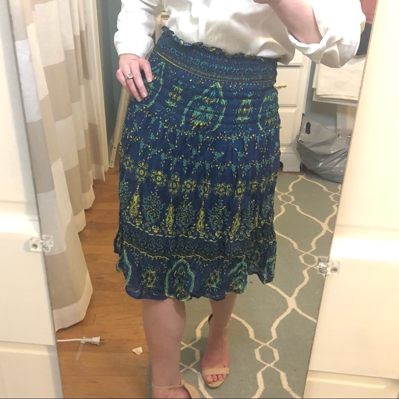 Forever 21 BOHO Accordion Skirt - Picture 5 of 11